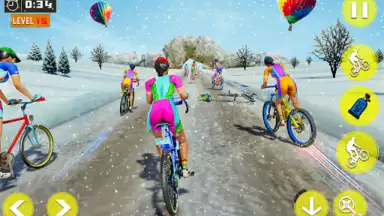 Screenshot von Bicycle Racing 4