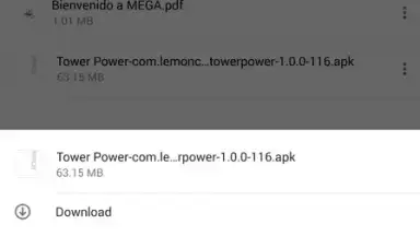 Screenshot von MEGA 8