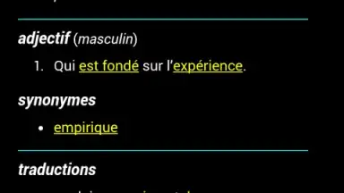 Screenshot von French Dictionary - Offline 3