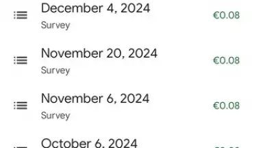 Screenshot von Google Opinion Rewards 4
