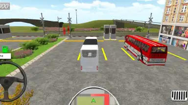 Screenshot von City Coach Bus Simulator 3D: New Bus Games Free 1
