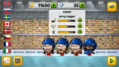 Screenshot von Puppet Hockey 3
