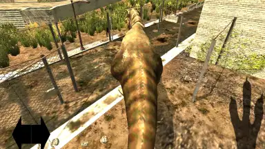 Screenshot von Dino Parking 2