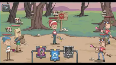 Screenshot von Backyard Heroes RPG 1