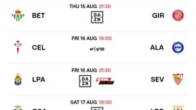 Screenshot von LALIGA Official App 7
