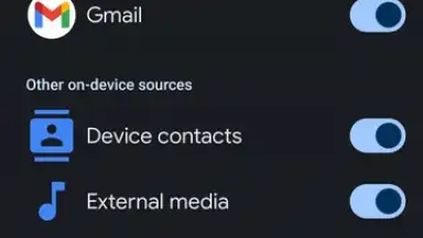 Screenshot von Google Mobile Services (GMS) 3