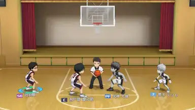 Screenshot von Kuroko's Basketball Street Rivals 9