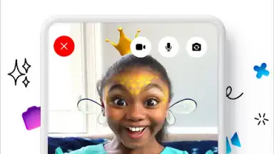Screenshot von Facebook Messenger Kids 13