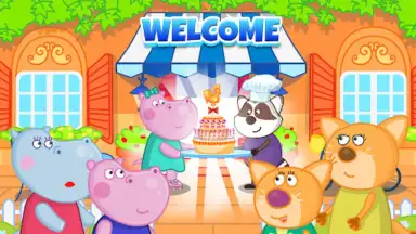 Screenshot von Kids Cafe with Hippo 9