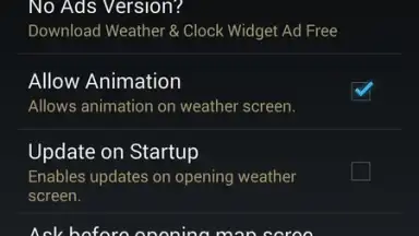 Screenshot von Weather & Clock Widget Android 4