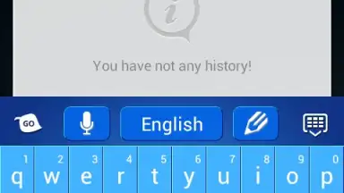Screenshot von Blue Keyboard 6