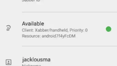 Screenshot von Xabber 3