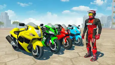 Screenshot von Moto Strike: 3D Extreme Rider 4