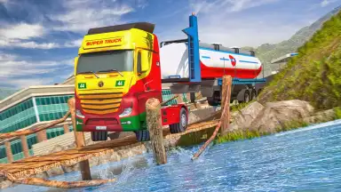 Screenshot von Oil Tanker Transport Offroad Truck Driver 2