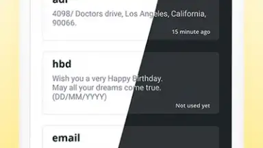 Screenshot von Writing Star: Text Expander & Auto-complete text 13