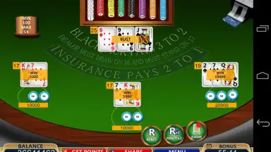Screenshot von Блэкджек! 16