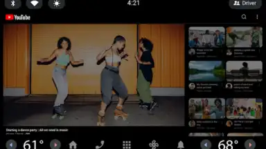 Screenshot von YouTube (Android Auto) 6
