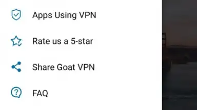 Screenshot von Goat VPN 6