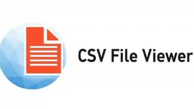 Screenshot von CSV File Viewer 1