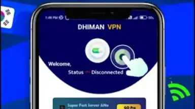 Screenshot von DHIMAN VPN - secure & Fast VPN 2