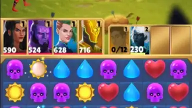 Screenshot von Puzzle Clash Heroes: Neolympia 9