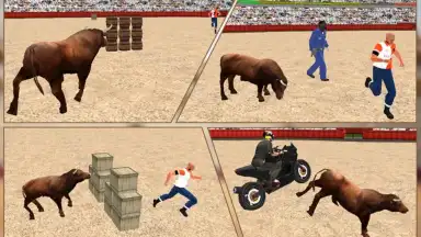 Screenshot von Angry Bull Attack Arena Sim 3D 4