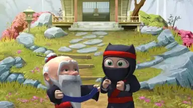 Screenshot von Clumsy Ninja 4