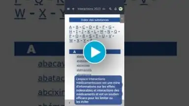 Screenshot von Application Prescrire 1