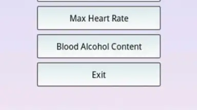 Screenshot von Health Calculator 5