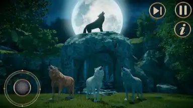 Screenshot von The Wild Wolf Animal Simulator 4