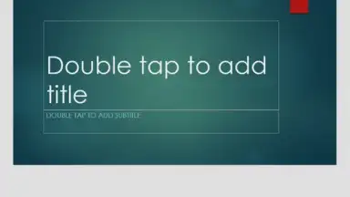 Screenshot von Microsoft PowerPoint 14