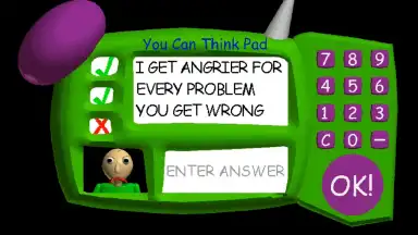 Screenshot von Baldi's Basics Classic 5