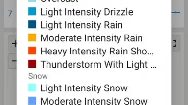 Screenshot von VelocityWeather 1