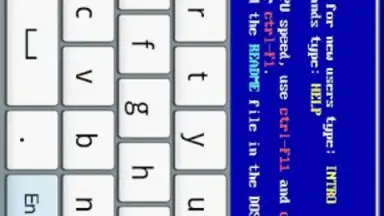 Screenshot von aDosBox 3
