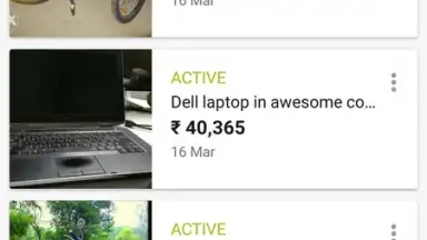 Screenshot von OLX 5