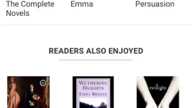 Screenshot von Goodreads 10
