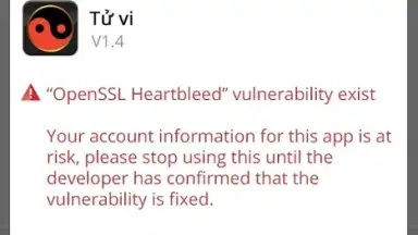 Screenshot von CMSecurity Heartbleed Detector 4