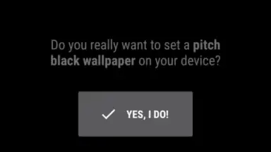 Screenshot von Pitch Black Wallpaper 5