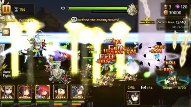 Screenshot von Brave Cross 1