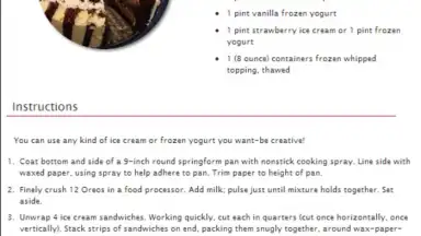 Screenshot von No-Bake Desserts 3