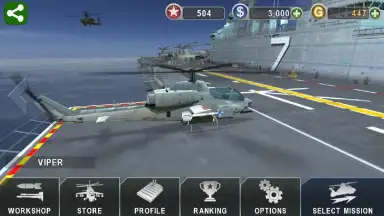 Screenshot von Gunship Battle: Helicopter 3D 2