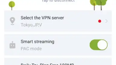 Screenshot von SGreen VPN 6