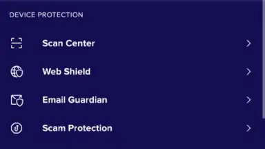 Screenshot von Avast Antivirus & Security 4