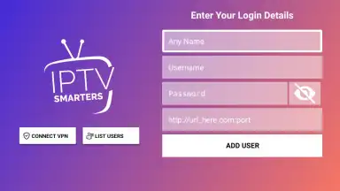 Screenshot von IPTV Smarters Pro 8