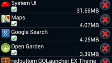 Screenshot von Task Killer FREE 1