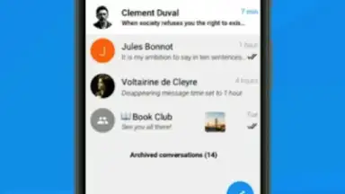 Screenshot von Family Messenger 4