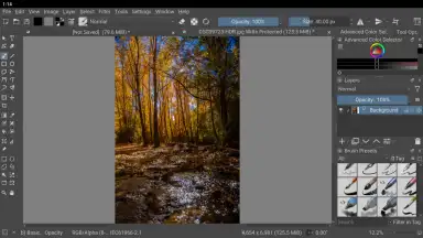 Screenshot von Krita 1