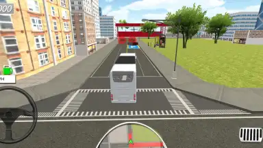 Screenshot von City Coach Bus Simulator 3D: New Bus Games Free 2