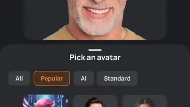 Screenshot von D-ID: AI Video Generator 5