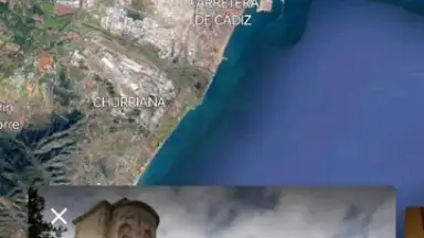 Screenshot von Google Earth 8